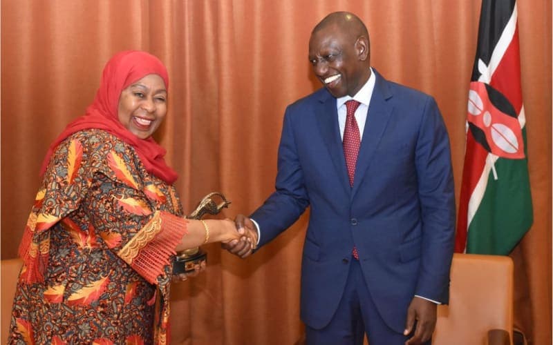 President Ruto Congratulates Samia Suluhu for Winning Tanzania's Presidential Elections