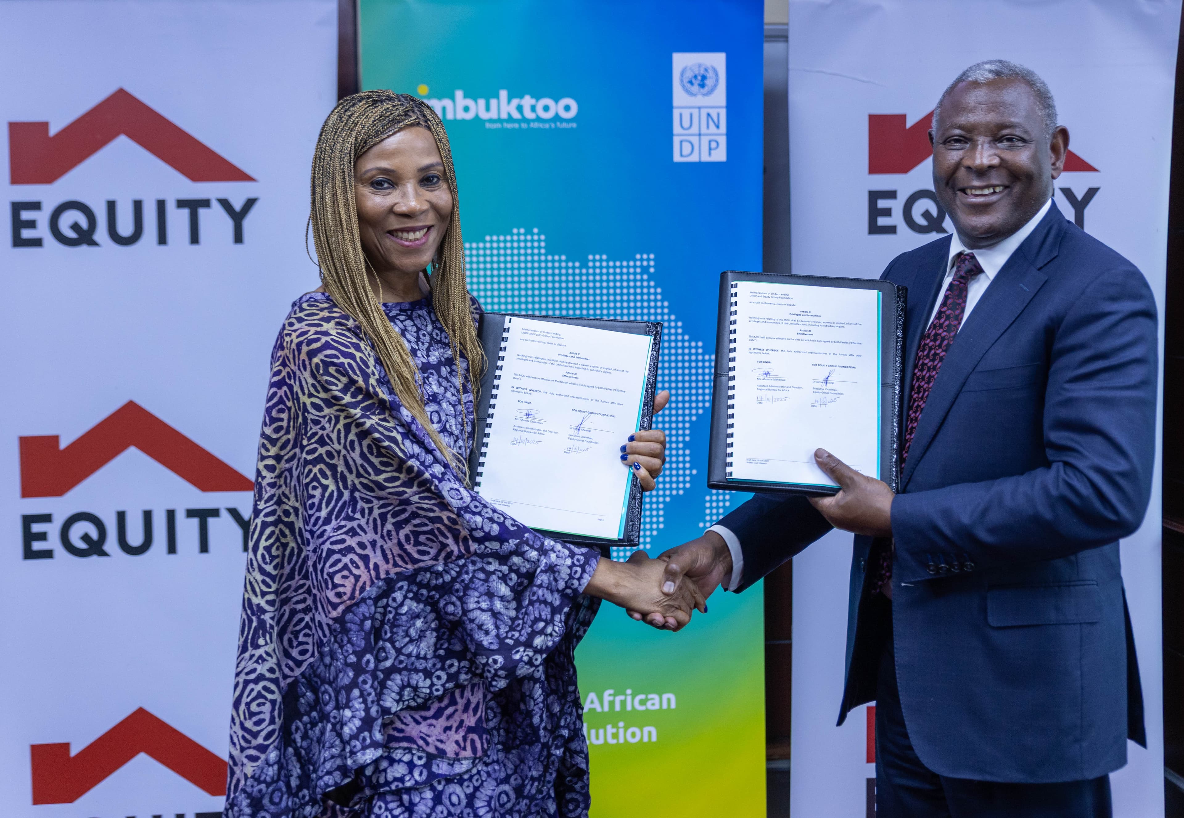 Equity Group Foundation and Undp Partner to Advance Innovation and Inclusive Growth for African Youth