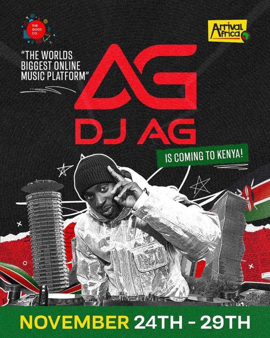 Global Music Platform Titan Dj Ag Online Announces First-ever Africa Tour