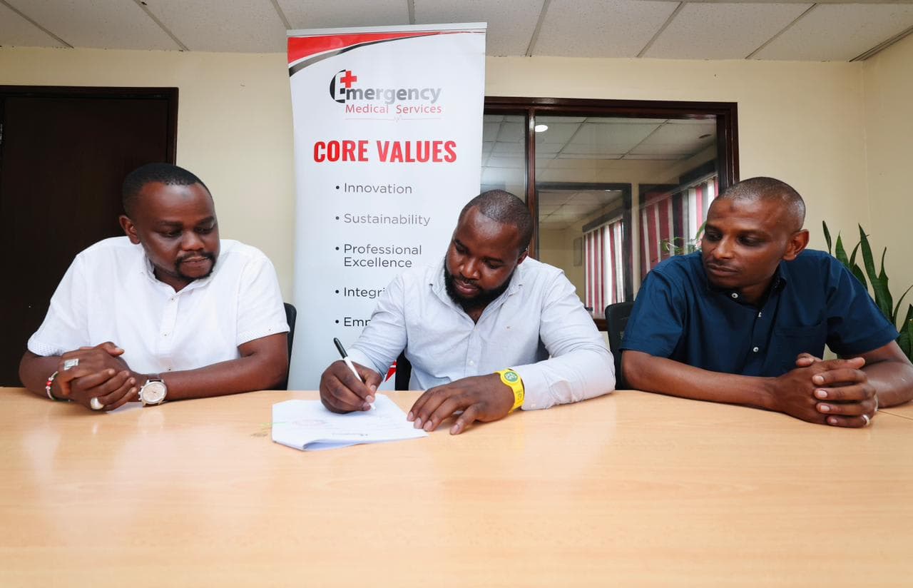 Nairobi United Fc Signs One-year Medical and Emergency Services Partnership with E-plus Medical Services