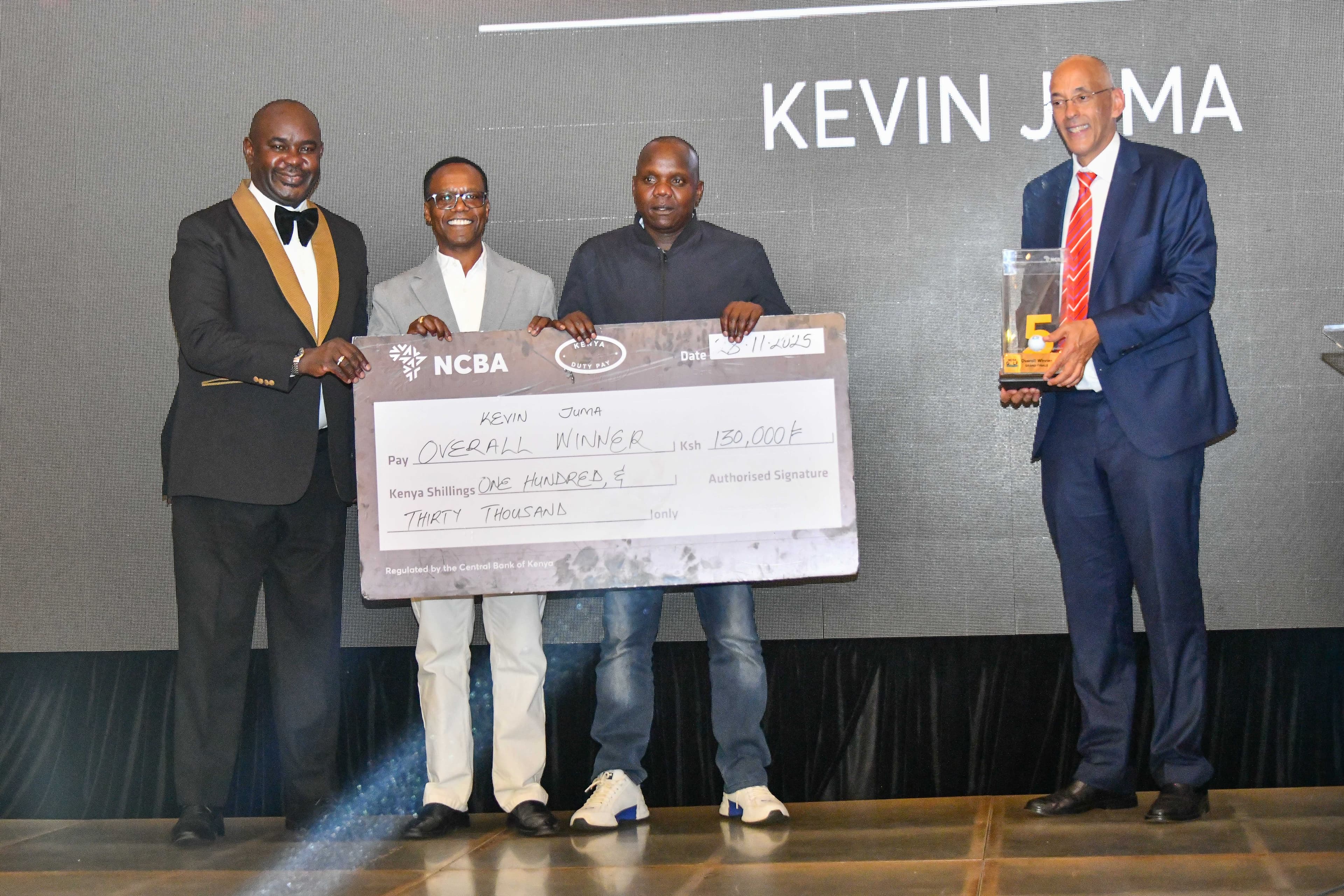 Kevin Juma Triumphs at Ncba Golf Series Grand Finale