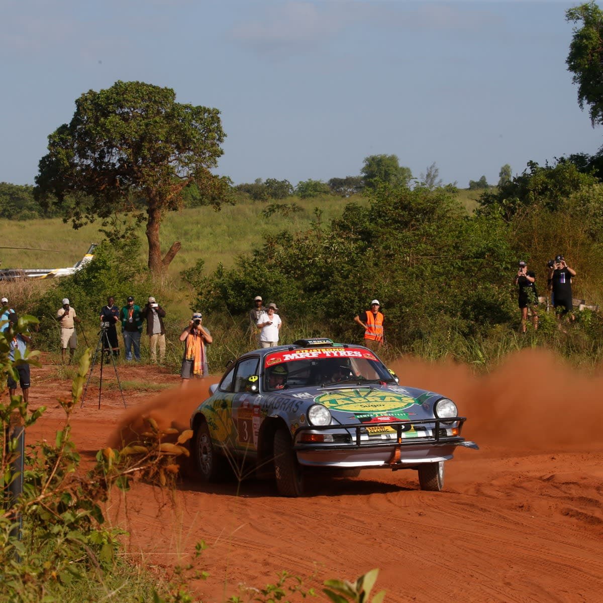 Daykin and Chager Locked in Close Fight of Mrf Tyres East African Safari Classic Day 2