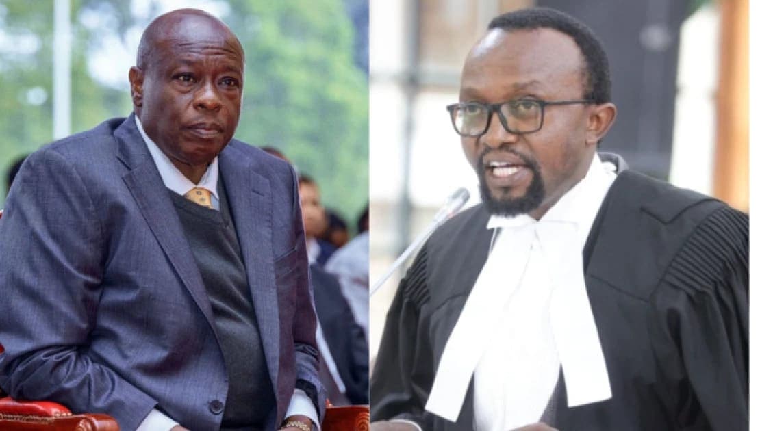 I Don’t Support Gachagua, E-x Deputy President’s Lawyer Ndegwa Njiru States