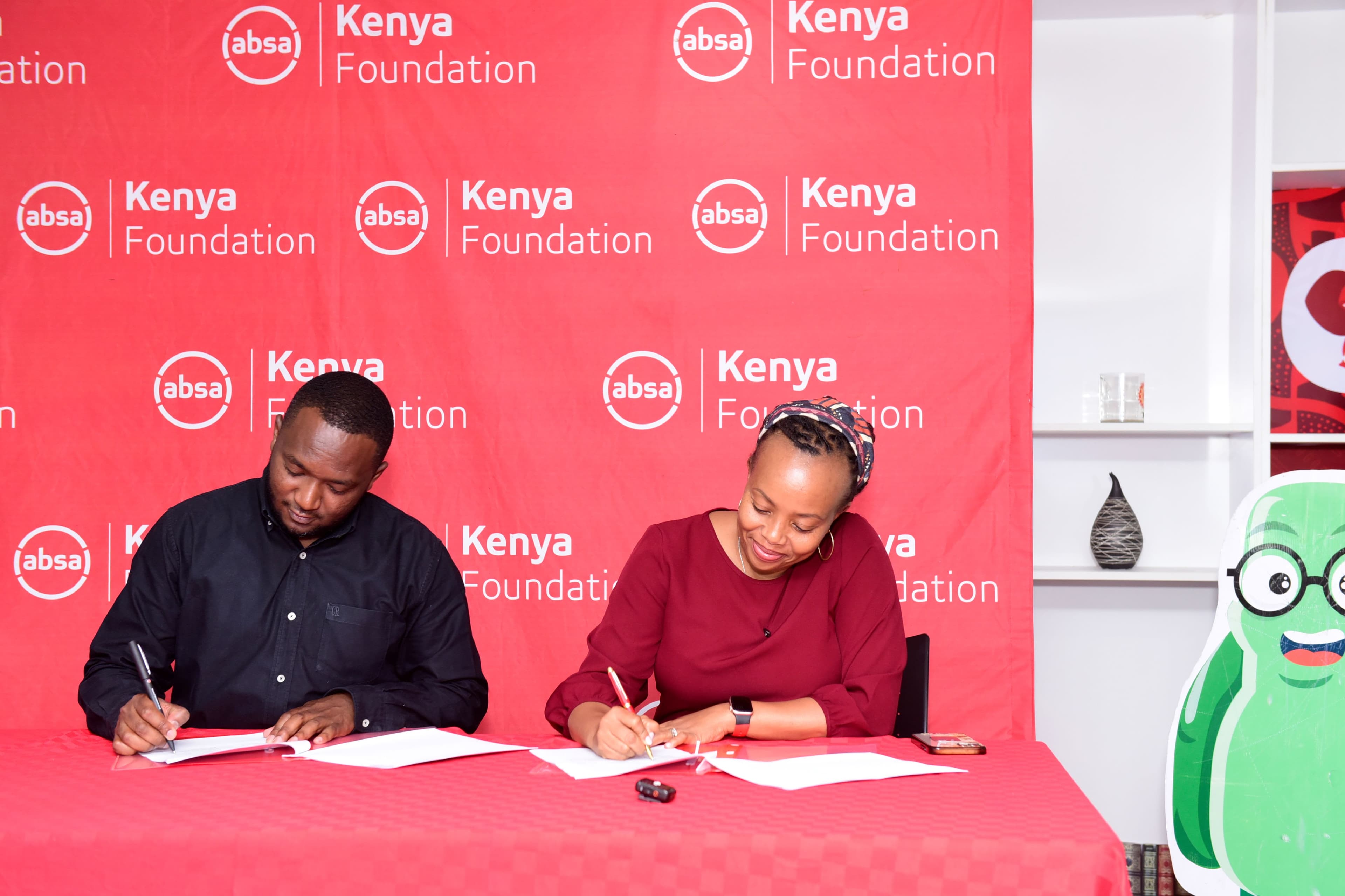 Mk-africa and Absa Kenya Foundation Unveil Partnership to Empower Youth Sustainability Leaders