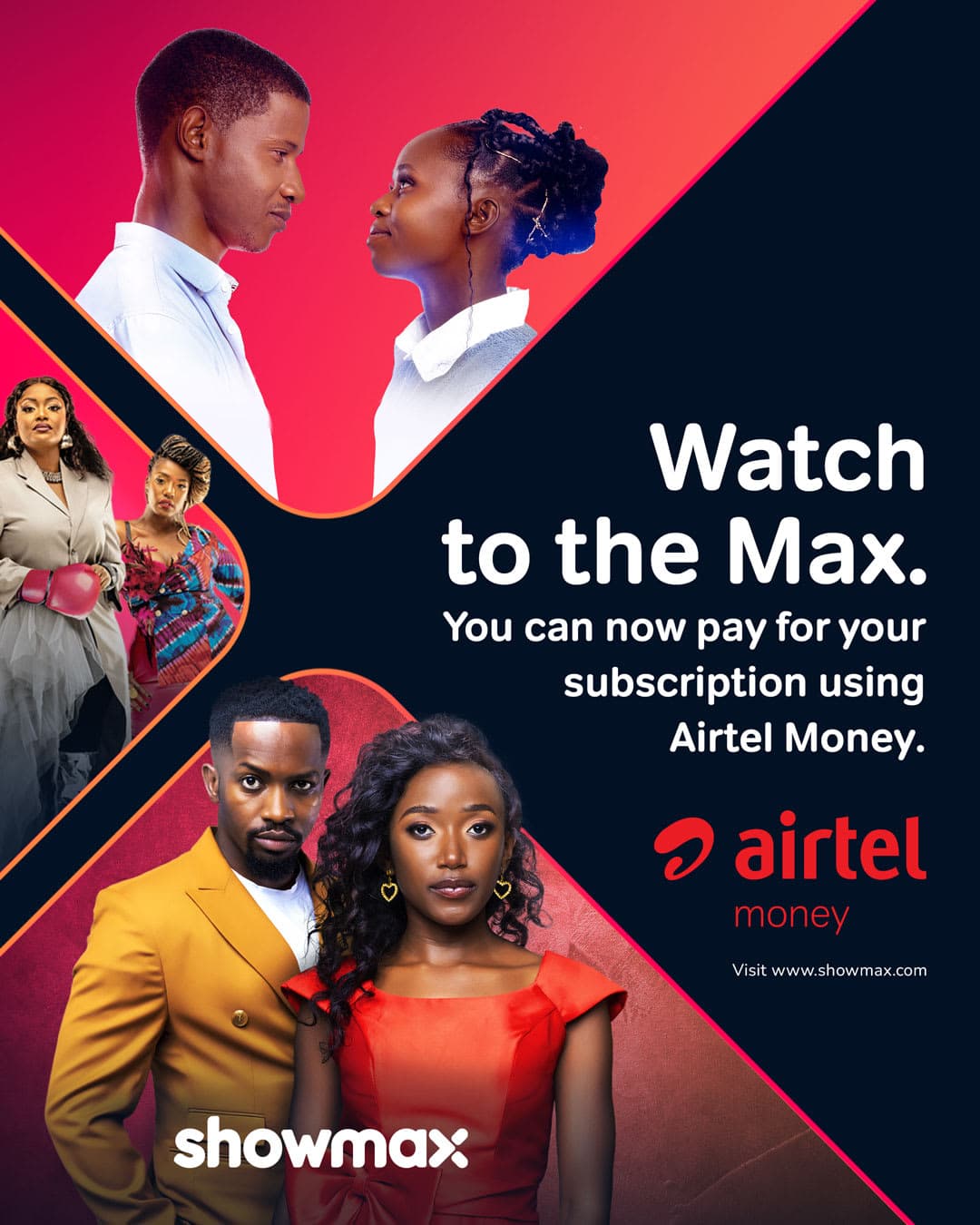 Airtel Money Integrates with Showmax to Simplify Payment Experience