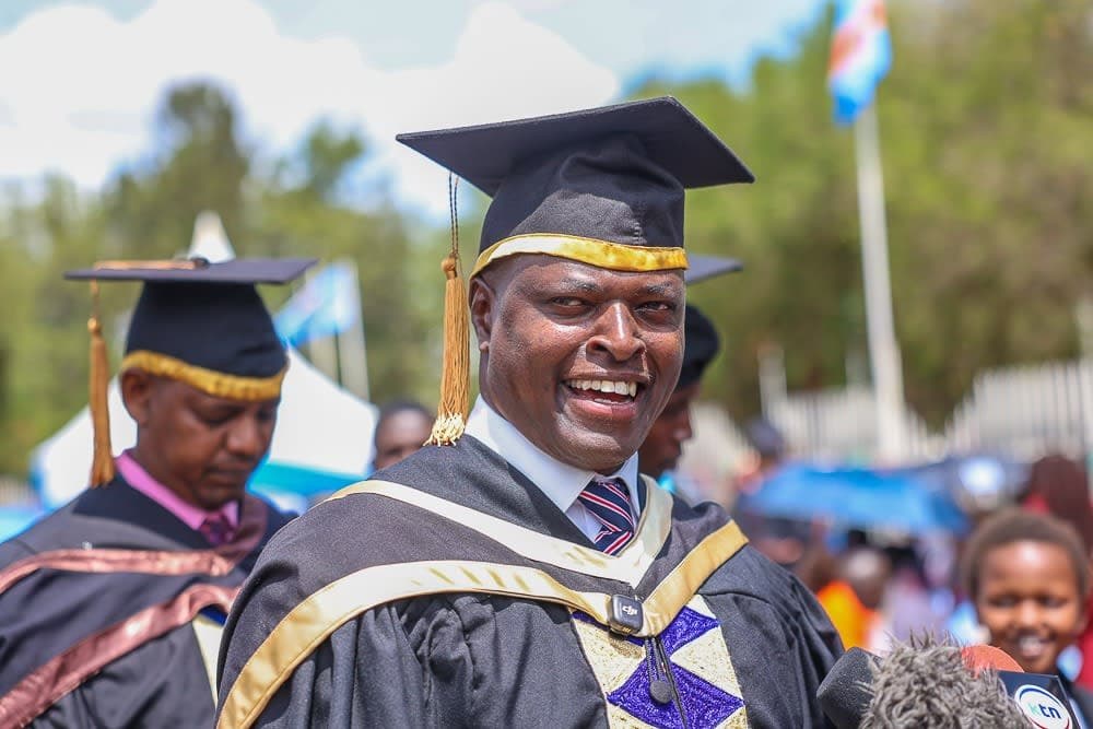 Member of Parliament Ndindi Nyoro Earns Second Masters Degree at Kenyatta University
