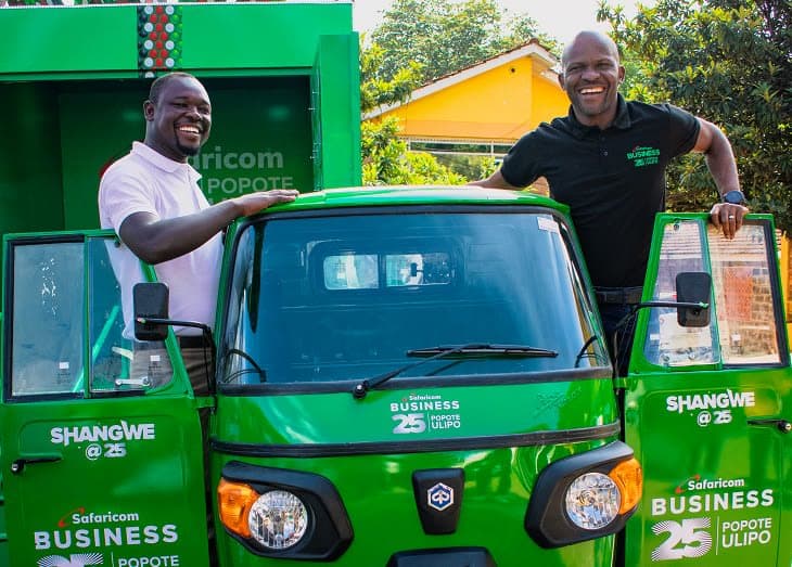 Safaricom Business Awards First 25 Enterprise Customers in the Shangwe @25 Promotion