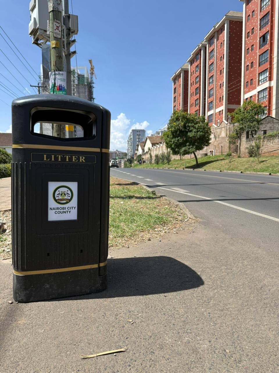 Sakaja Expands Litter Bin Rollout to Estates in Push for a Cleaner Nairobi