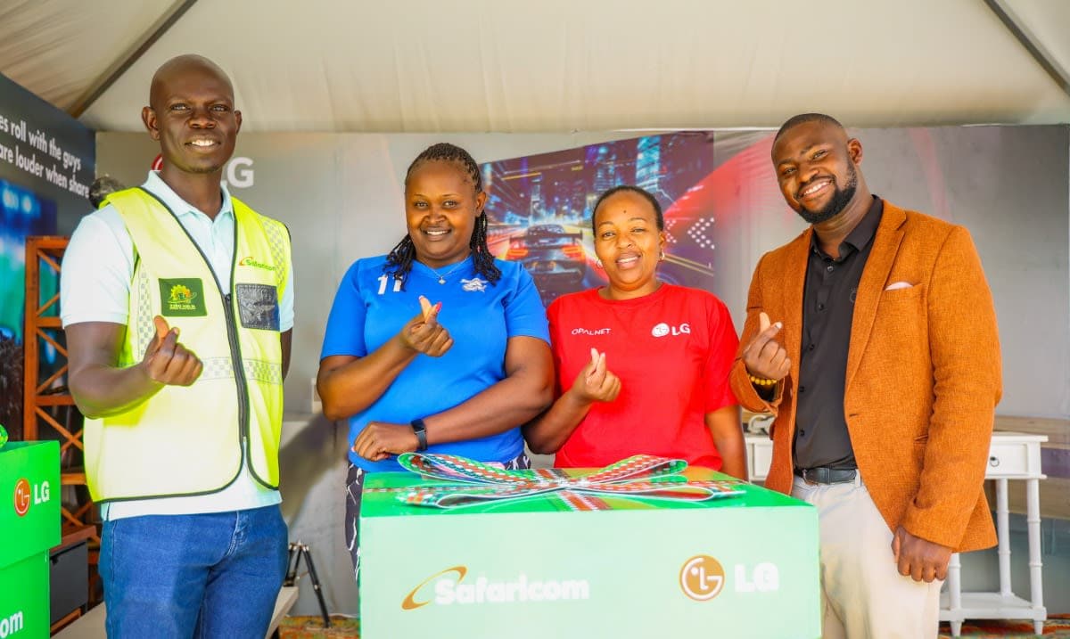 Kenyans to Be Awarded Lg Smart Electronics in Safaricom’s 25 Year Celebrations