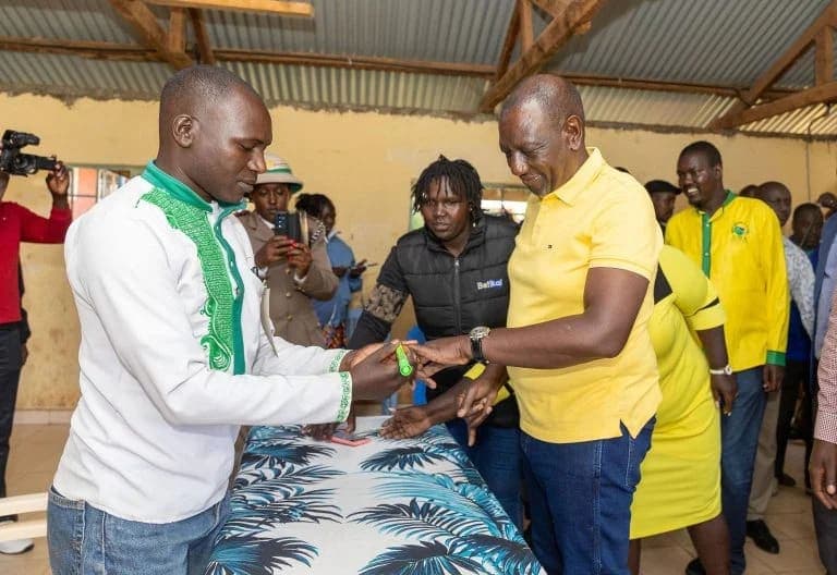 President Ruto Votes in United Democratic Alliance Party Grassroots Elections