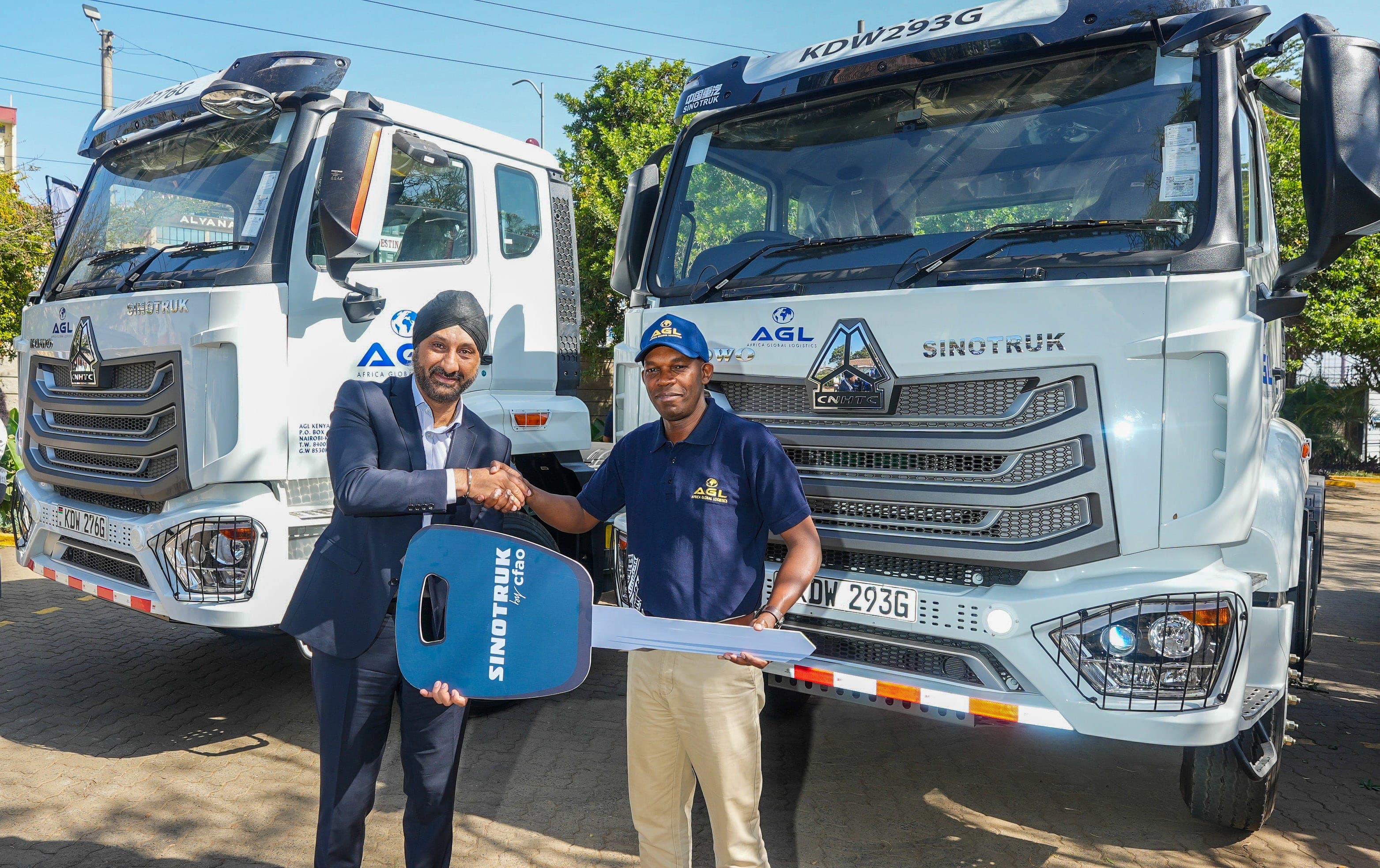 Sinotruk by Cfao Deepens Their Strategic Partnership with Africa Global Logistics through Delivery of 32 Prime Movers
