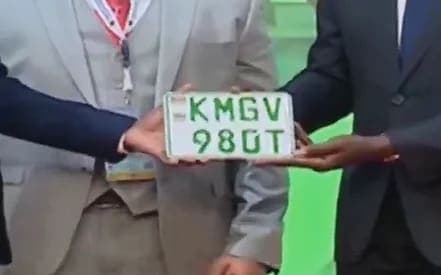 Green Number Plates for Electric Vehicles in Kenya