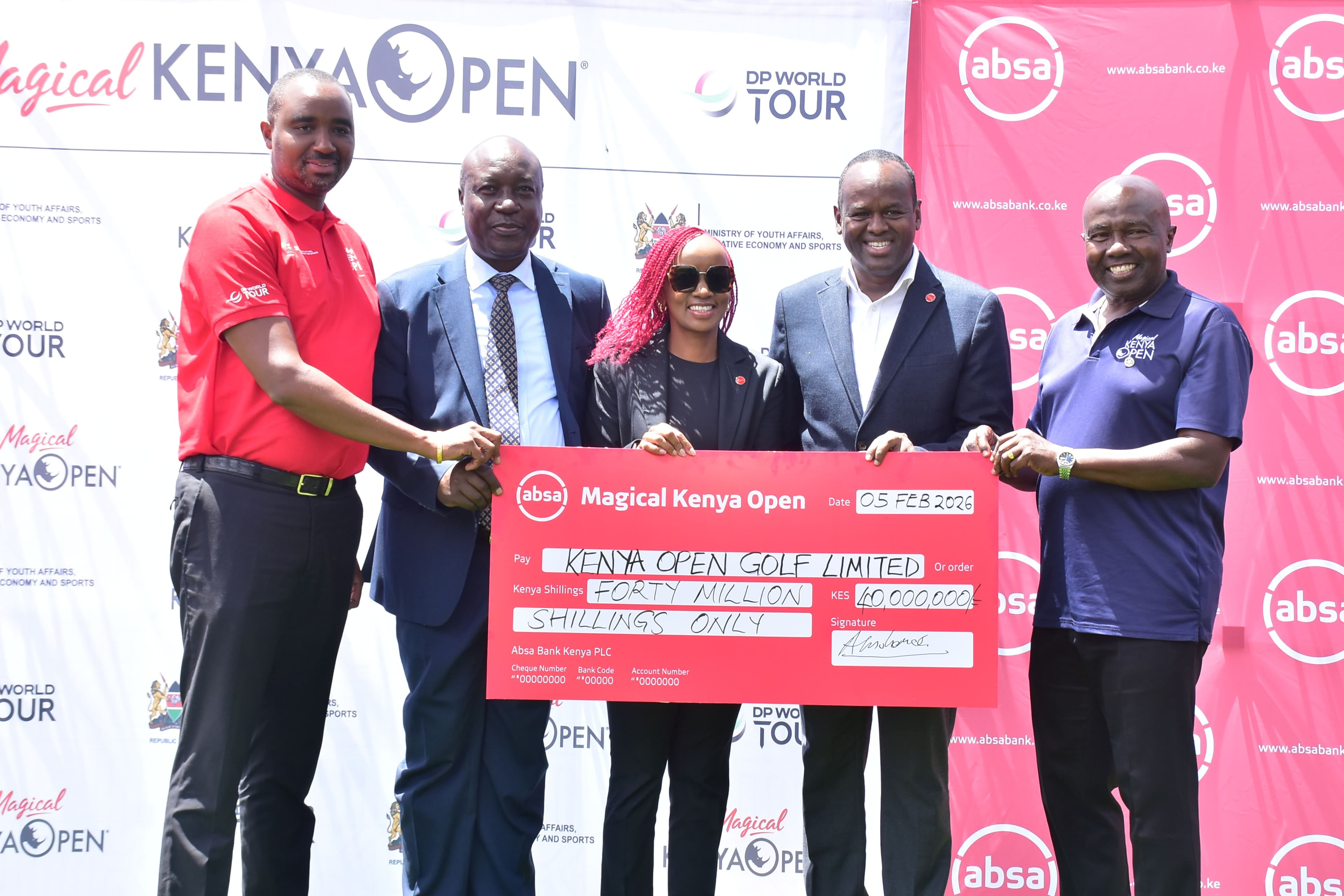 Absa Bank Kenya Boosts Magical Kenya Open Tournament with Kes65 Million Investment