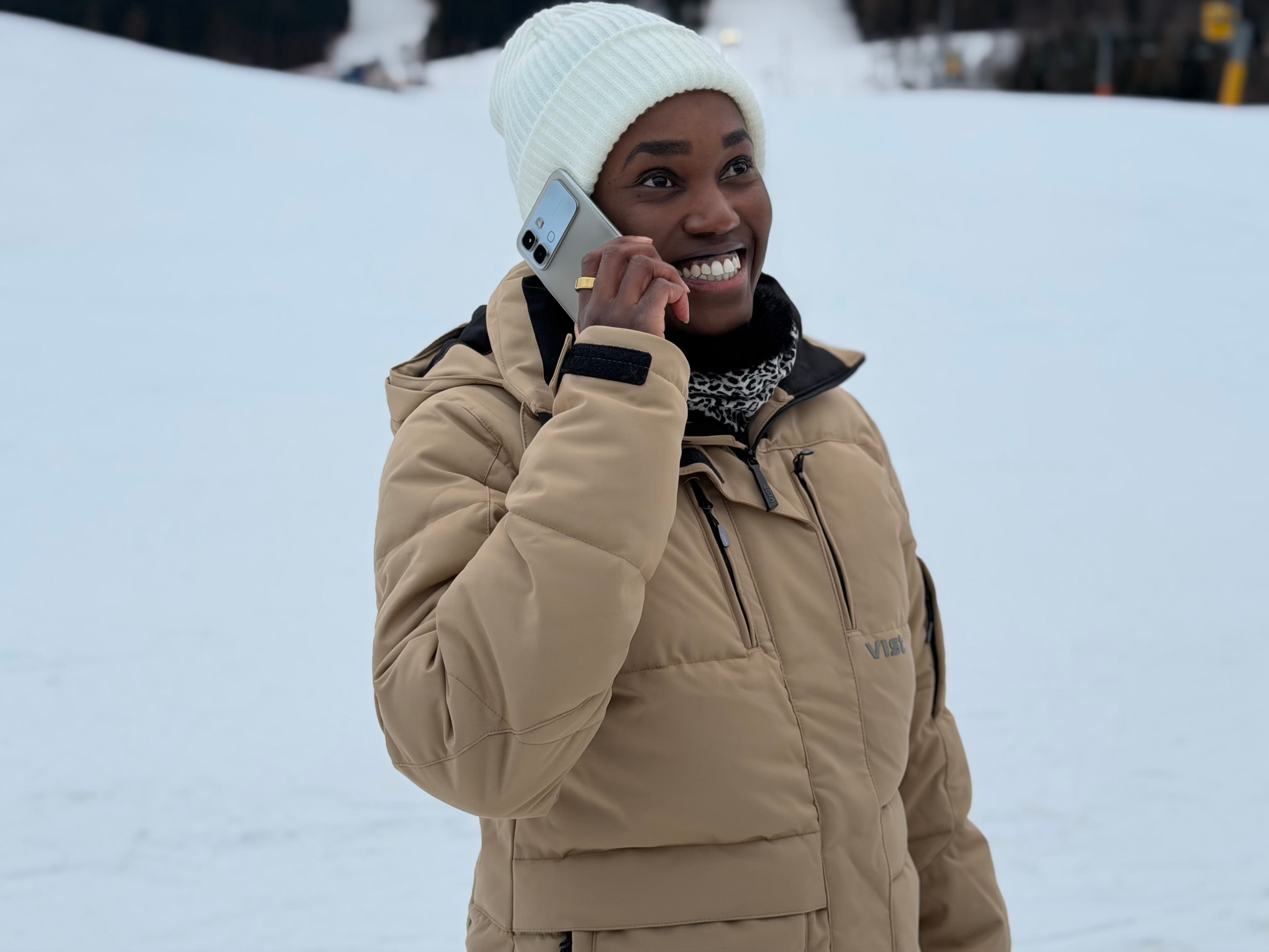 Kenya’s First-ever Female Winter Olympian Powered by Infinix Note Edge