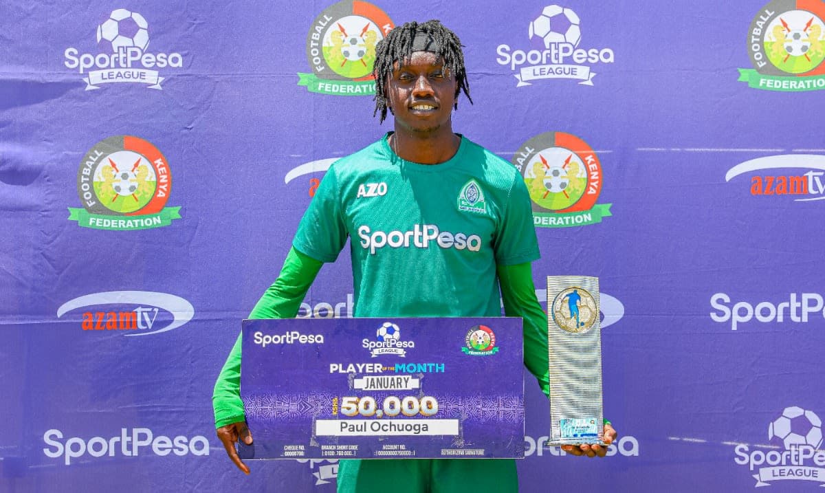 Gor Mahia Sweep January Sportpesa League Awards As Ochuoga, Akonnor Feted