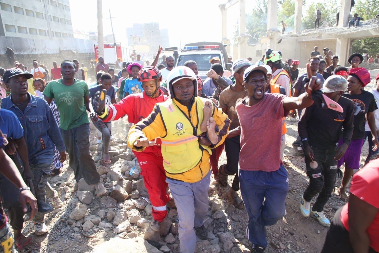 Building Collapses in Shauri Moyo