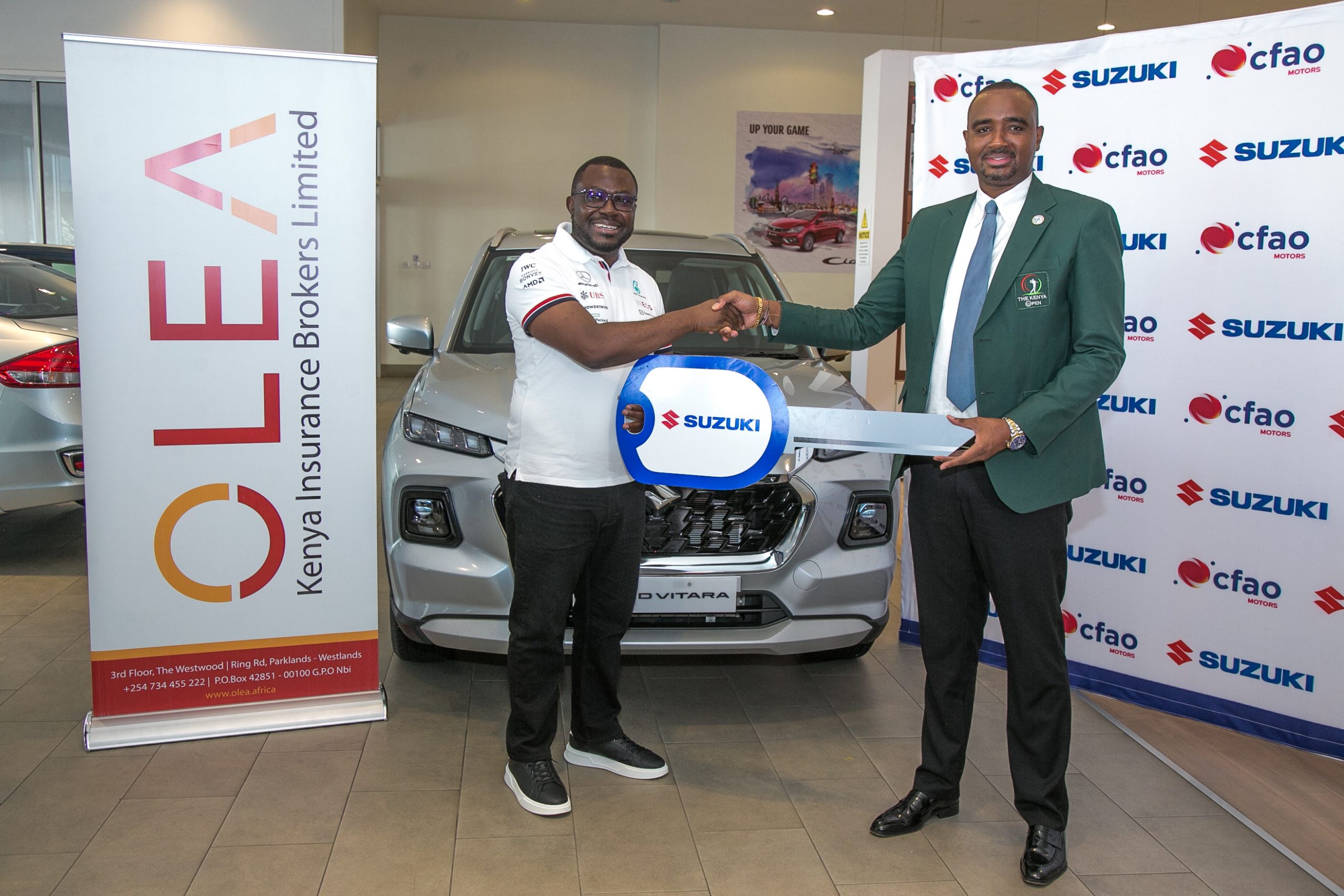 CFAO Motors Kenya Sponsors Magical Kenya Open Hole-in-One Prize
